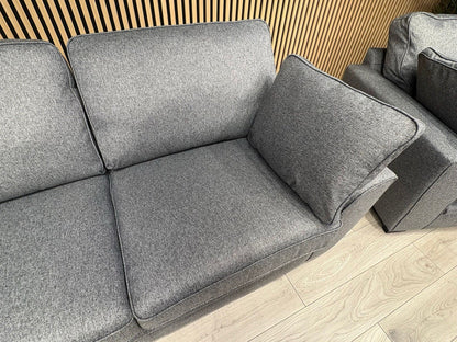 NEXT Stamford Style Fabric 3 Seater Sofa + Armchair Set - RRP £2,499