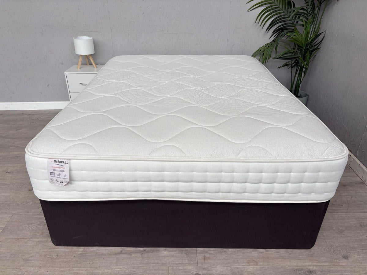 Slumberland NATURALS PREMIUM WOOL 5ft Kingsize Mattress, Medium - RRP £1,199