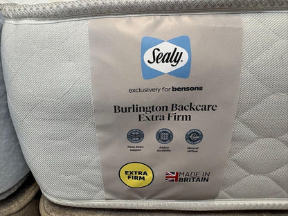 Sealy COLUMBIA Ortho Extra Firm 6ft Superking Zip & Link Mattress - RRP £1,499