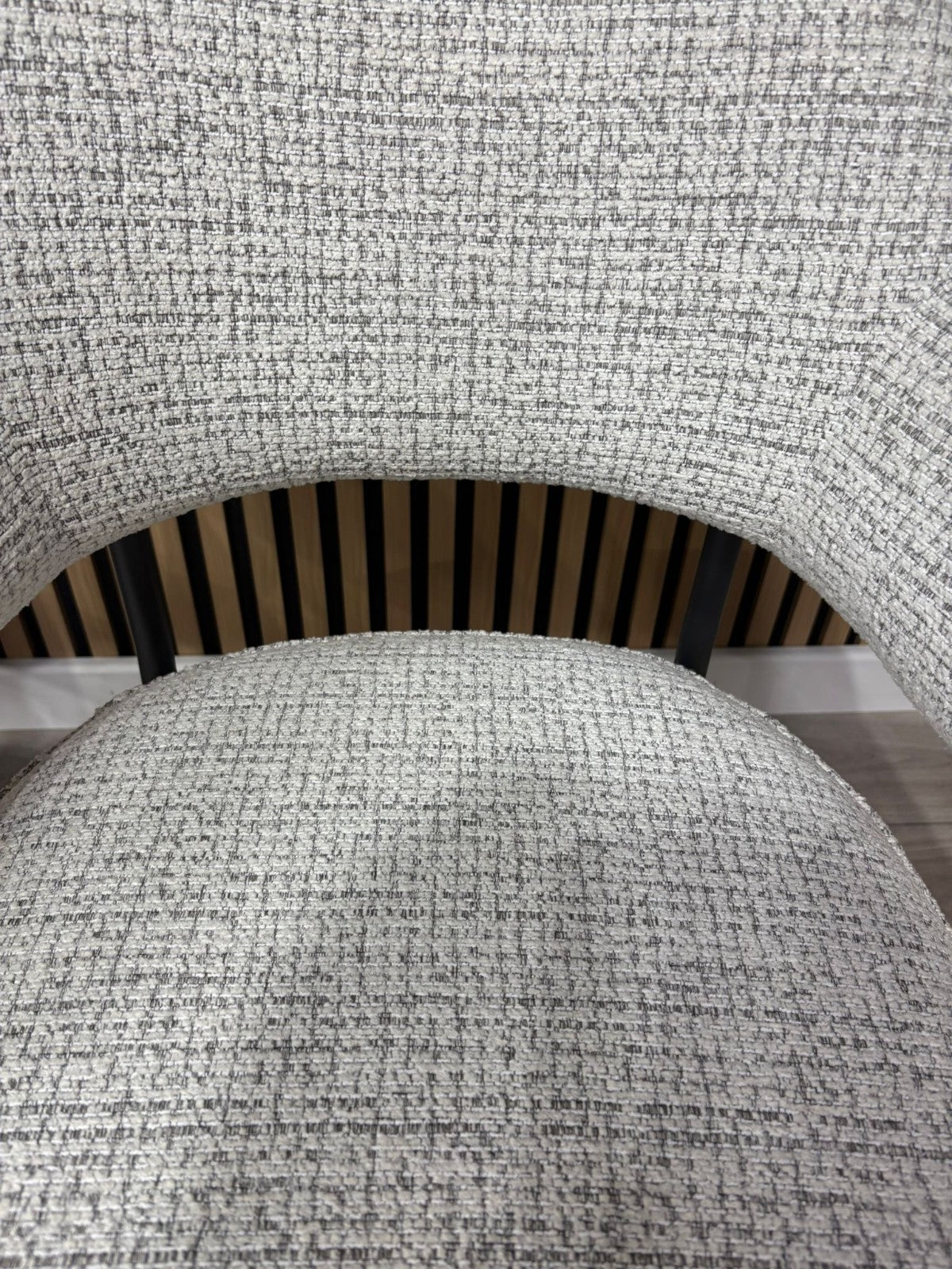 NEXT Sample - Textured natural dining chairs