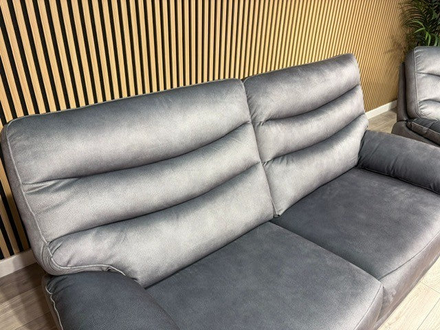DFS Toledo Fabric 3+2 Seater Power Sofa Set RRP £2598