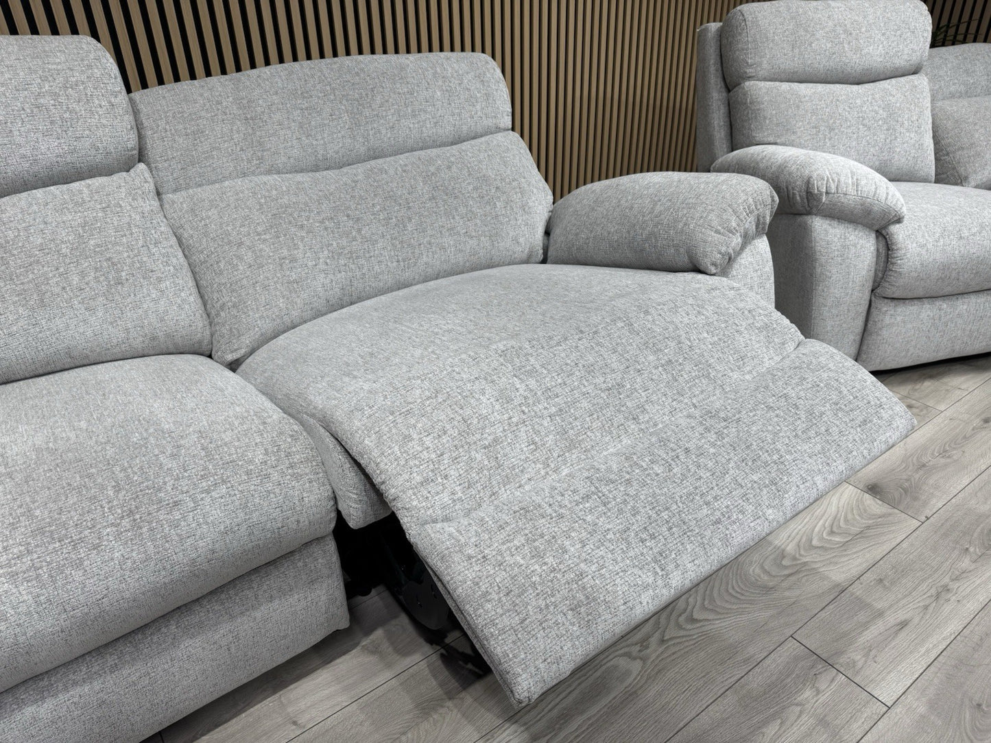 SCS - CLOUD Fabric Power Recliner 3 + 2 Seater Sofa Set - RRP £2998