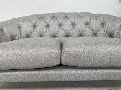 John Lewis - SWOON RADLEY Medium 2 Seater Sofa, Cinder Wool Grey - RRP £1,499