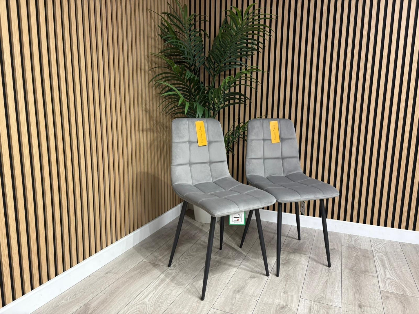 NEXT Sample - Brushed velvet dining chair