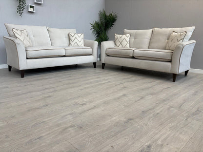 Furniture Village SOHO Fabric 3 + 3 Seater Sofa Set - RRP £2790