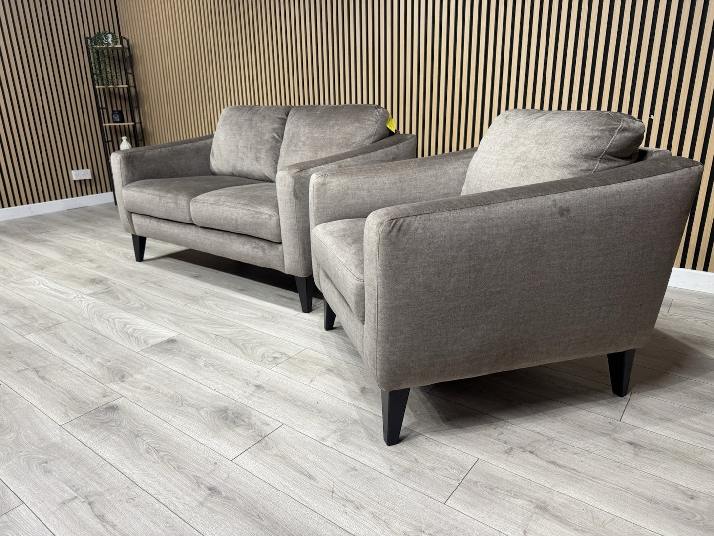 John Lewis BAILEY Style Fabric 2 Seater + Armchair Set - RRP £2590