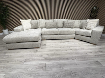 DFS Sample - Pandora LHF Large Chaise Corner Sofa - RRP: £3495