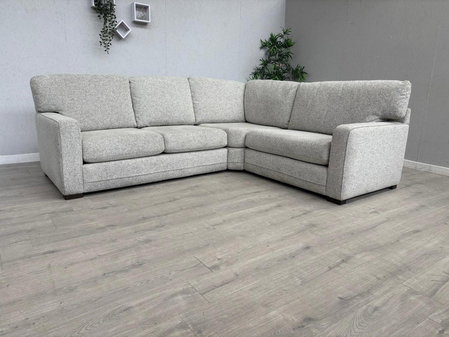 Furniture Village Fabric RHF Corner Sofa - RRP £2,295