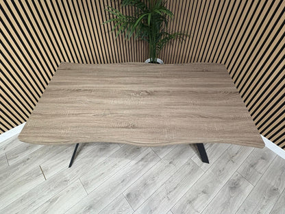 NEXT Sample - RIGA Industrial Dining Table  - RRP £599