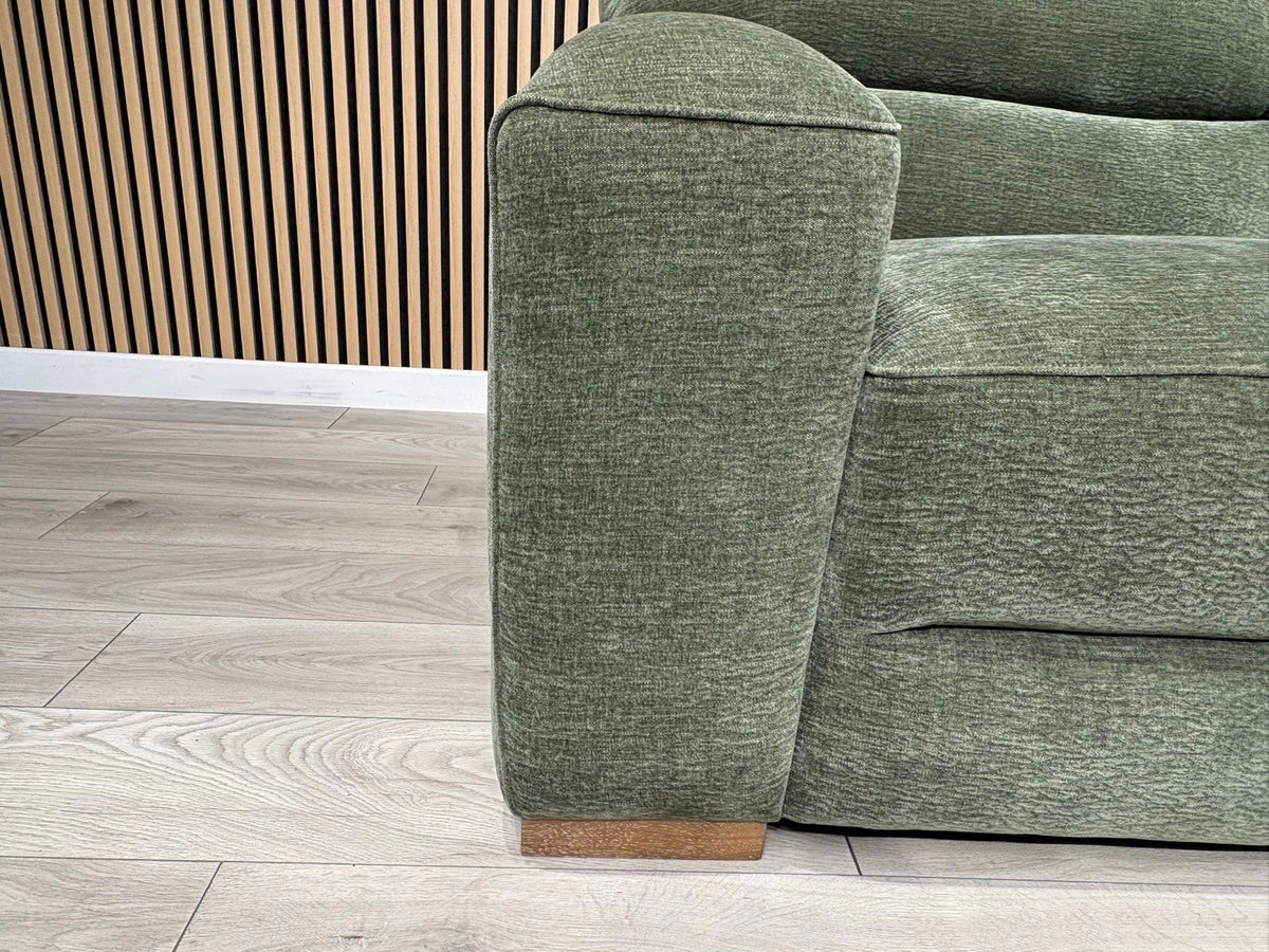 Denver Fabric Modular Corner Sofa ( RHF or LHF ), Dark Sage  - RRP £2399