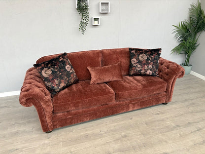 Victoria Fabric 4 Seater Sofa - RRP £2299