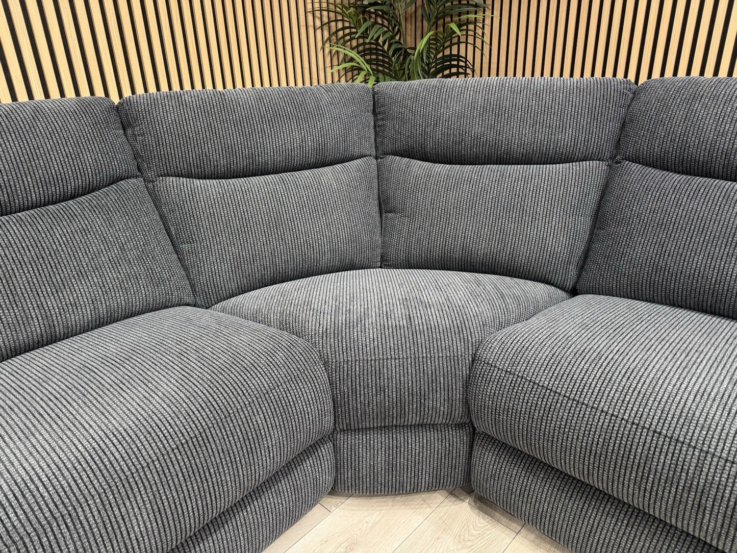 ScS - MAVERICK Fabric Modular Corner Sofa, Power Recliners - RRP £2,799