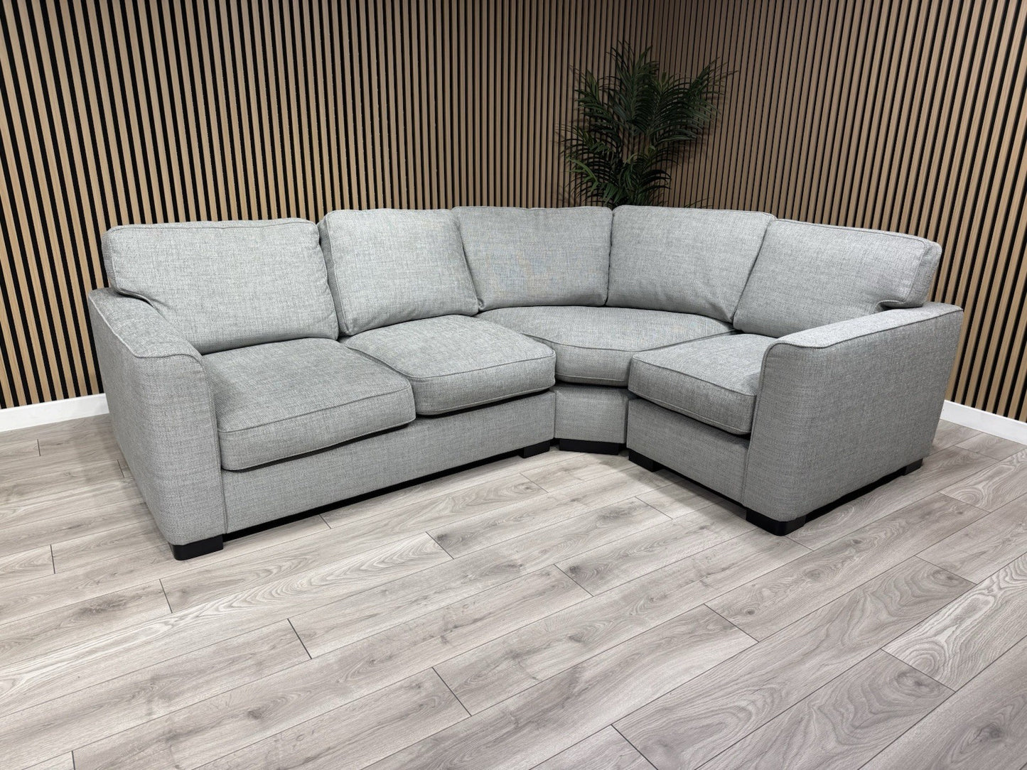 Furniture Village Elora Fabric Corner Sofa RRP £2895 - Best Price Online