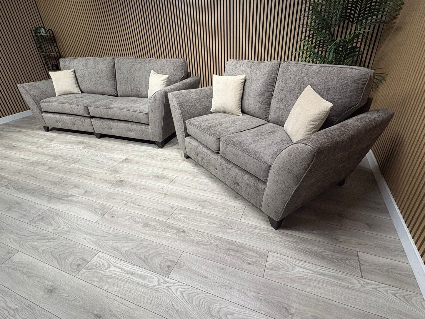 DFS Sample Fabric 4 Seater + 2 Seater Sofa Set - RRP £2559