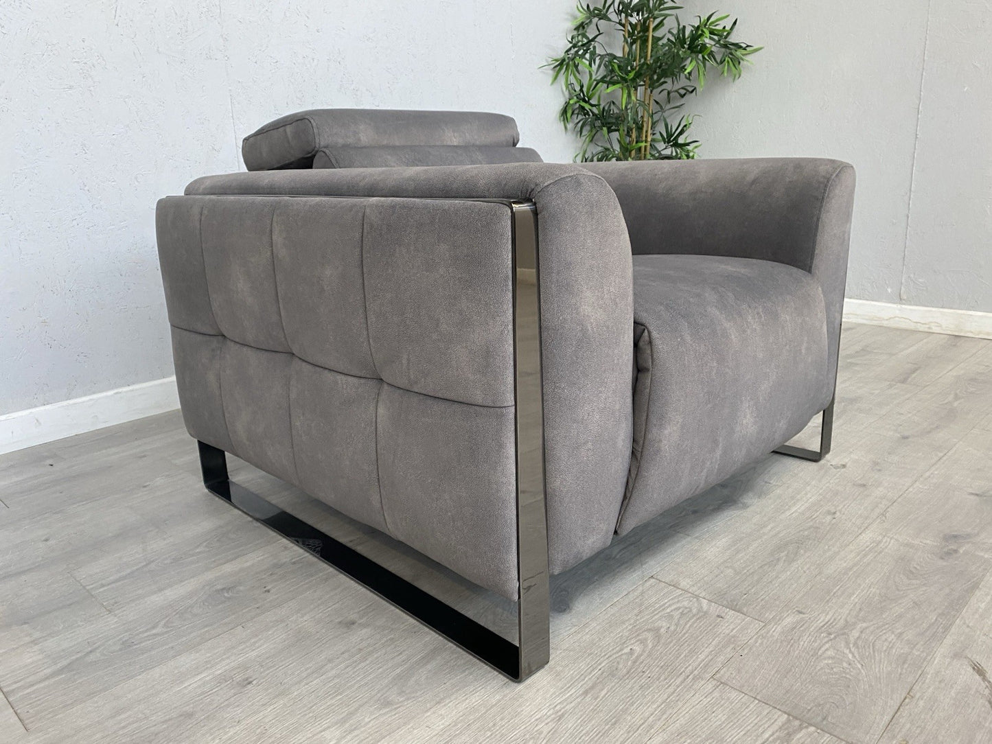 Furniture Village GISELLA Fabric Chair Armchair, Dexter Mocha - RRP £1195