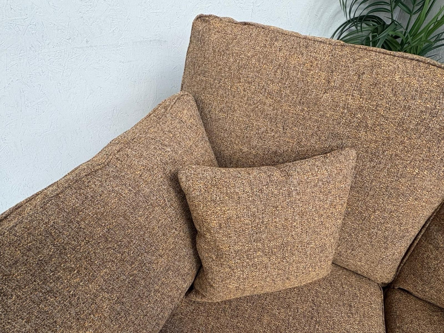 Westbridge DIXIE Small Fabric 2 Seater Sofa, Ochre - RRP £1,899