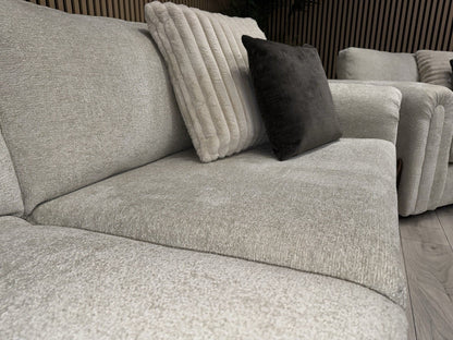 Charlie Marble Arch Style 3 Seater + Love Chair Fabric Sofa Set - RRP £3098
