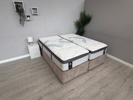 Sealy Elevate Ultra ORWELL 6ft Superking Zip & Link Mattress, Medium - RRP £3599
