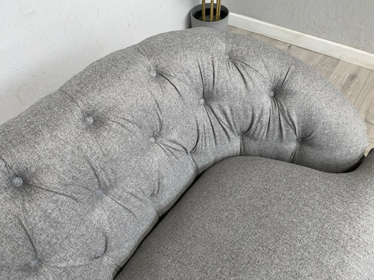 John Lewis - SWOON RADLEY Medium 2 Seater Sofa, Cinder Wool Grey - RRP £1,499