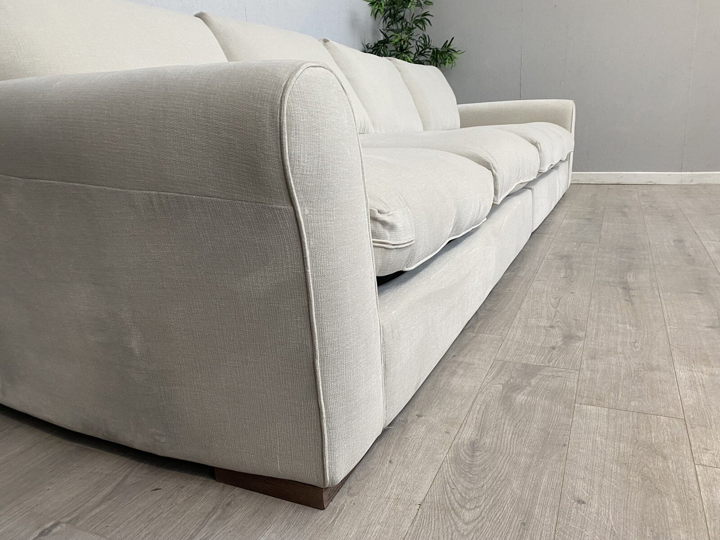 Westbridge - TEACAKE Grand Split Extra Large Fabric Sofa - RRP £3,995