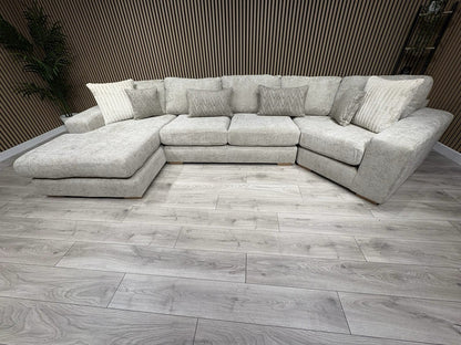 DFS Sample - Pandora LHF Large Chaise Corner Sofa - RRP: £3495