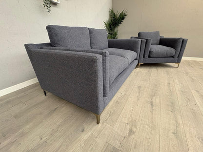 Westbridge YO-YO Fabric 3 Seater + Armchair - RRP £2000
