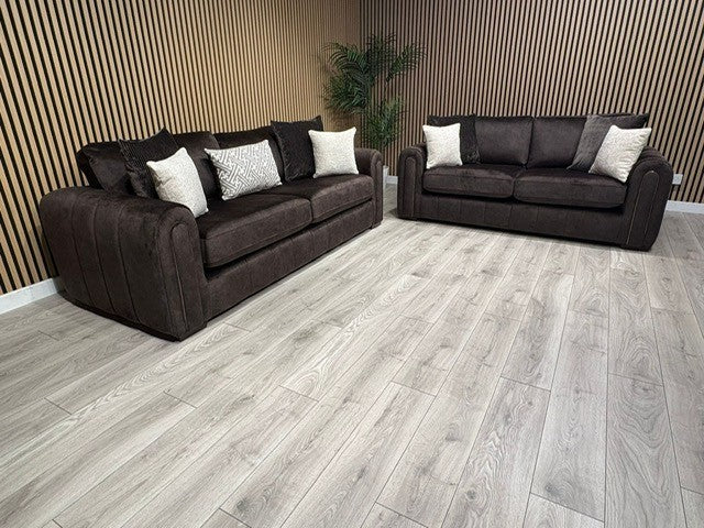DEVINE Glamour Fabric Sofa Set, Bournville - Different Combinations Available