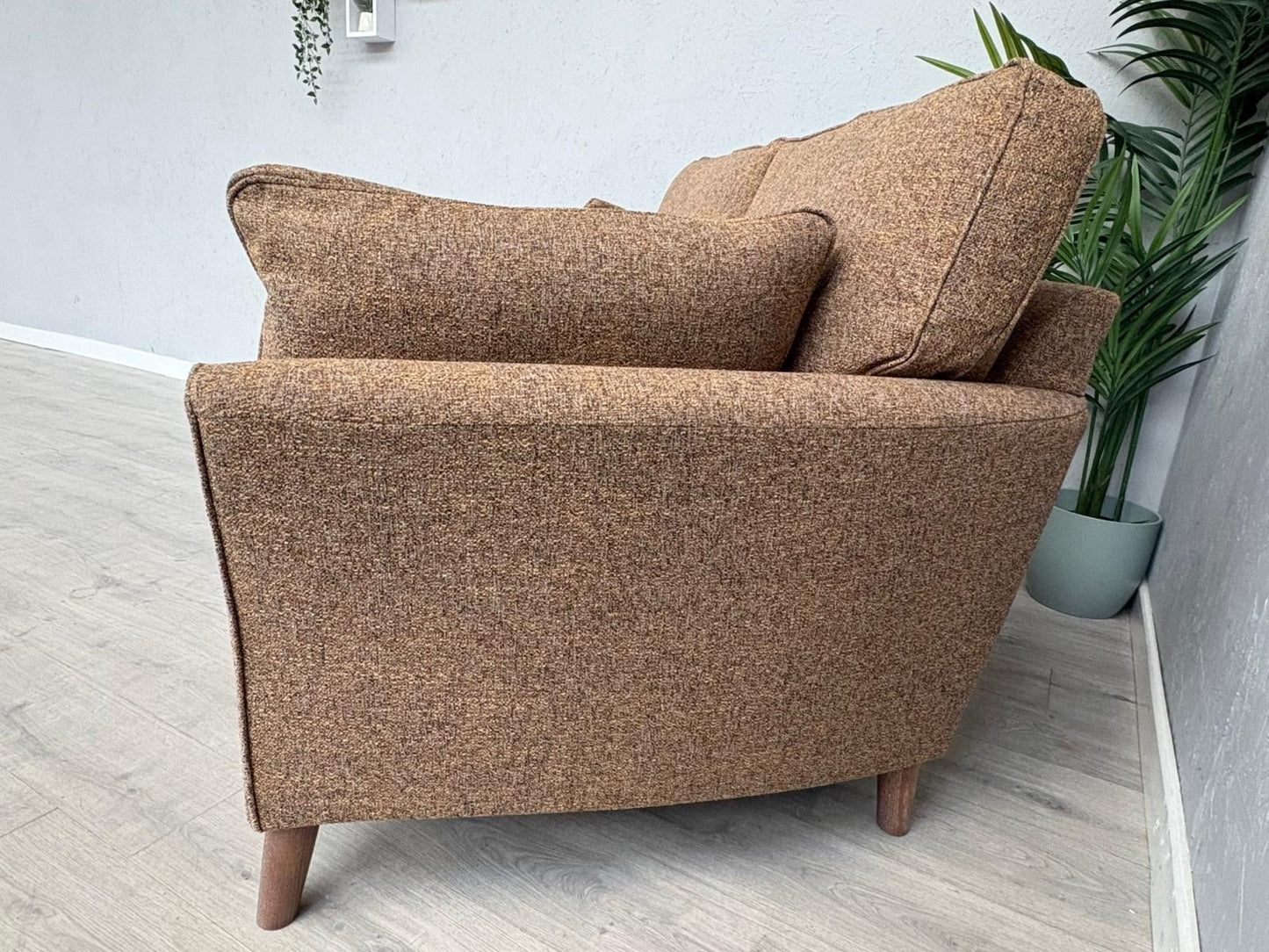 Westbridge DIXIE Small Fabric 2 Seater Sofa, Ochre - RRP £1,899