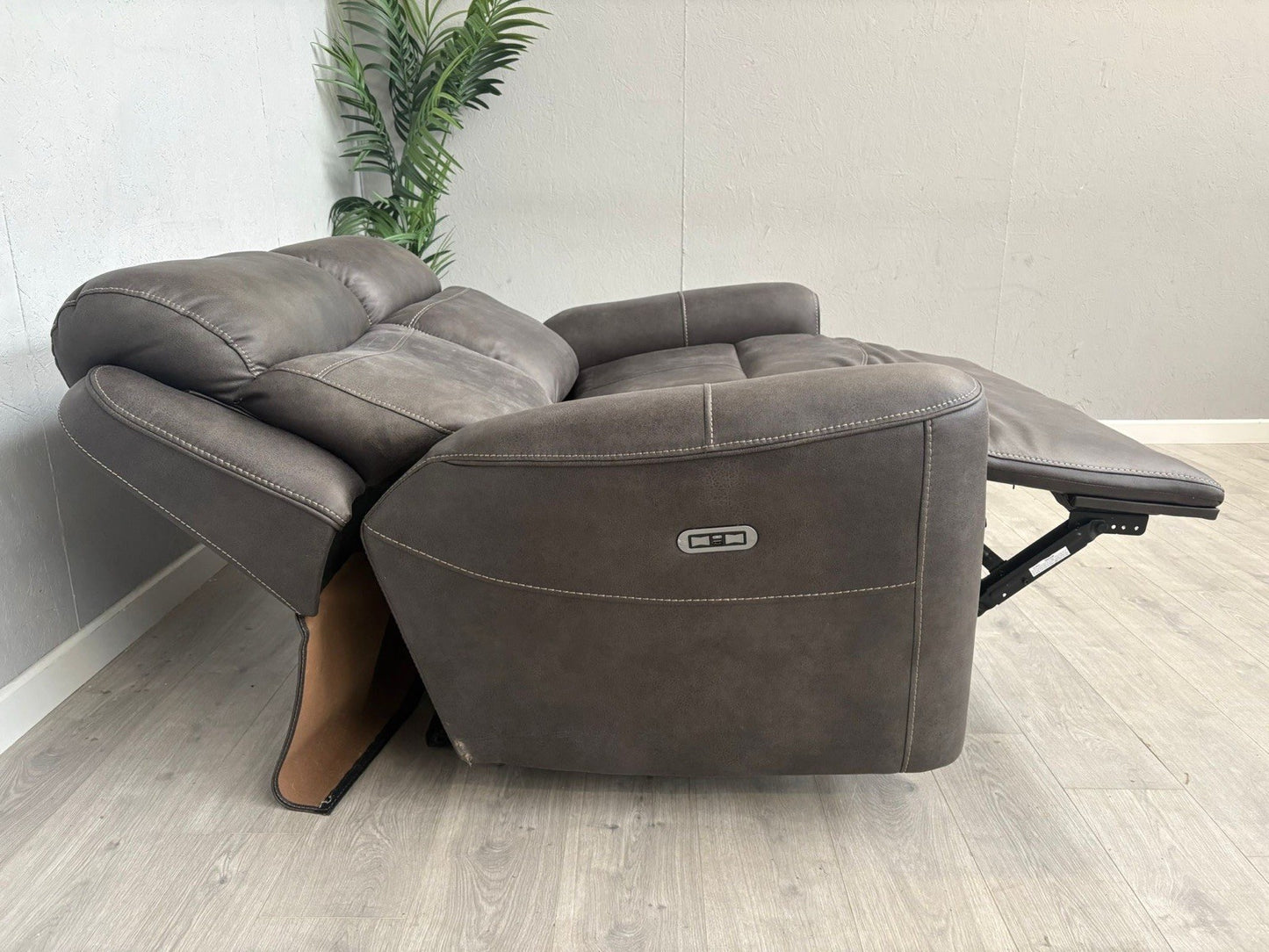 DFS - EIGER Fabric 2 Seater Power Recliner Sofa - RRP £1,899