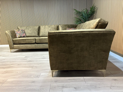 Furniture Village SASHA Fabric Large Corner Sofa ( 3 Corner 3 ) - RRP £3,495