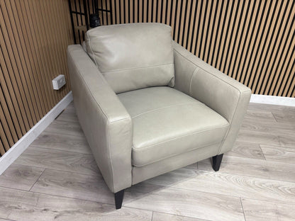 John Lewis BAILEY Style Leather Armchair RRP £1295