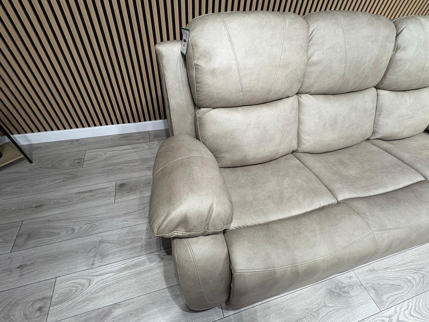 Boston Fabric 3 + 2 Seater Sofa Set, Manual Recliners - RRP £1999