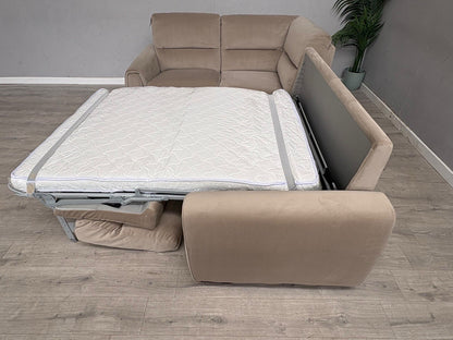 F.V Flex LHF Corner Sofa Bed with Power Recliner & Storage Arms - RRP £2945