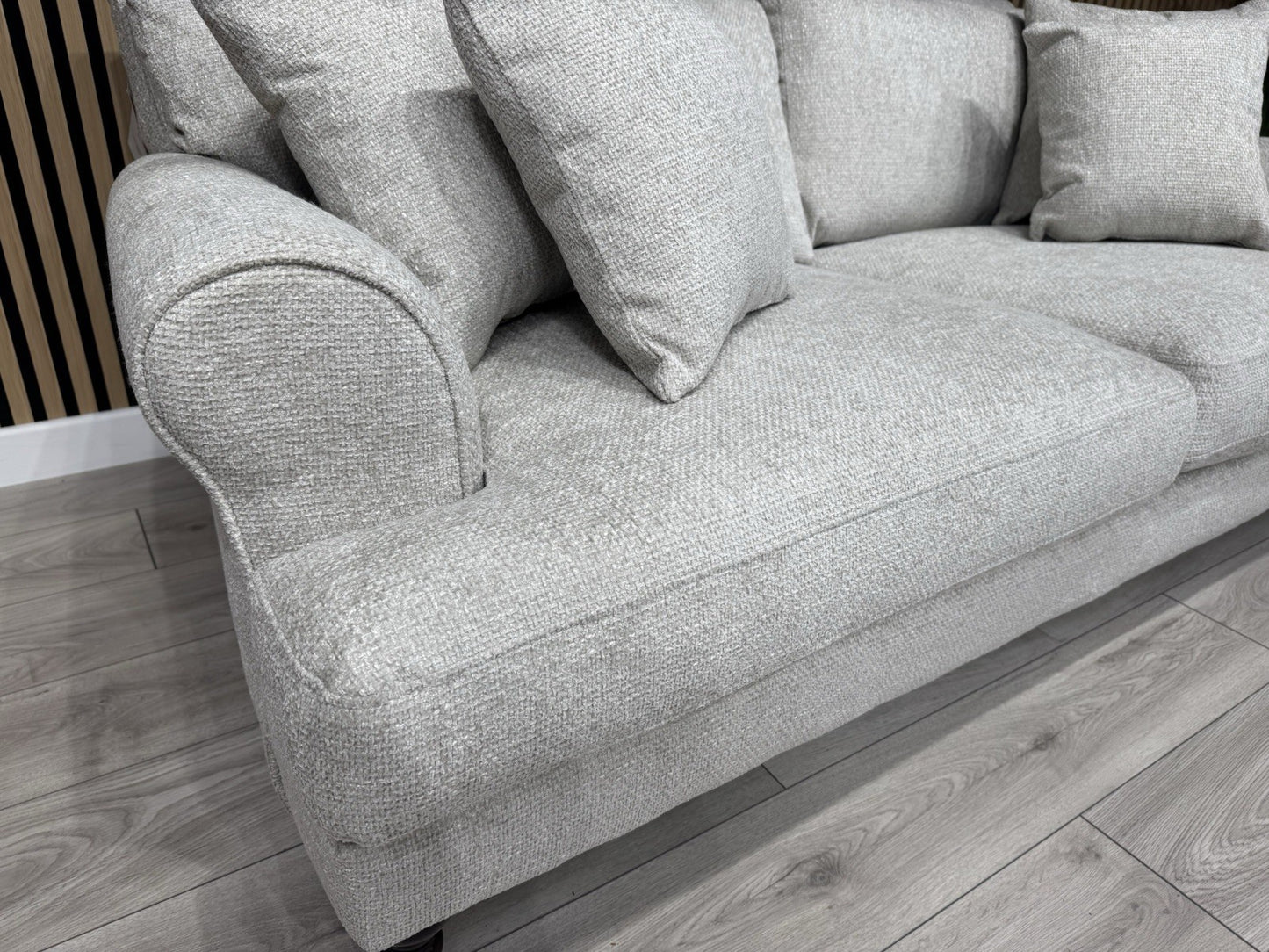 Laura Ashley LYNDEN Style Fabric 3 Seater + 2 Seater Sofa Set - RRP £2,700