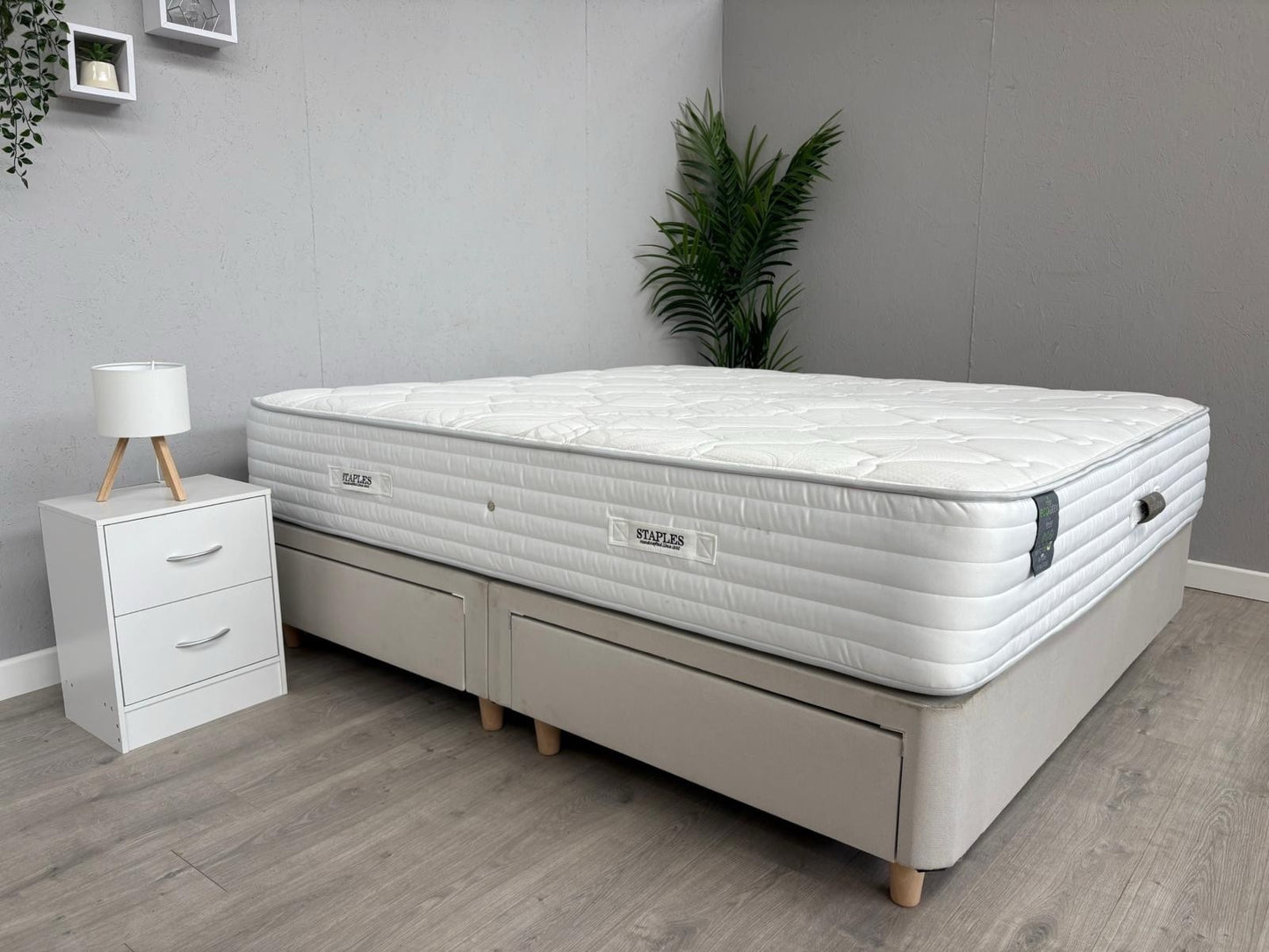 Staples and Co. Eco Latex Restore Ortho 2000 Mattress, 6ft Superking - RRP £1499