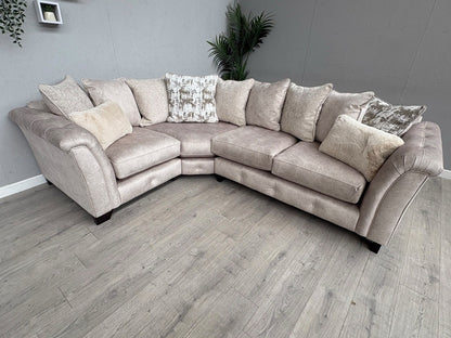 Furniture Village - Aura Classic Back LHF Corner Sofa RRP - £3495