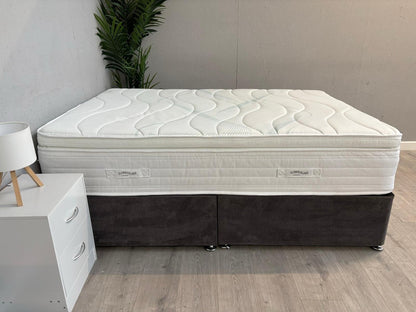 Slumberland AIR 9 Memory 4ft 6 Double Mattress, Firm - RRP £1,099