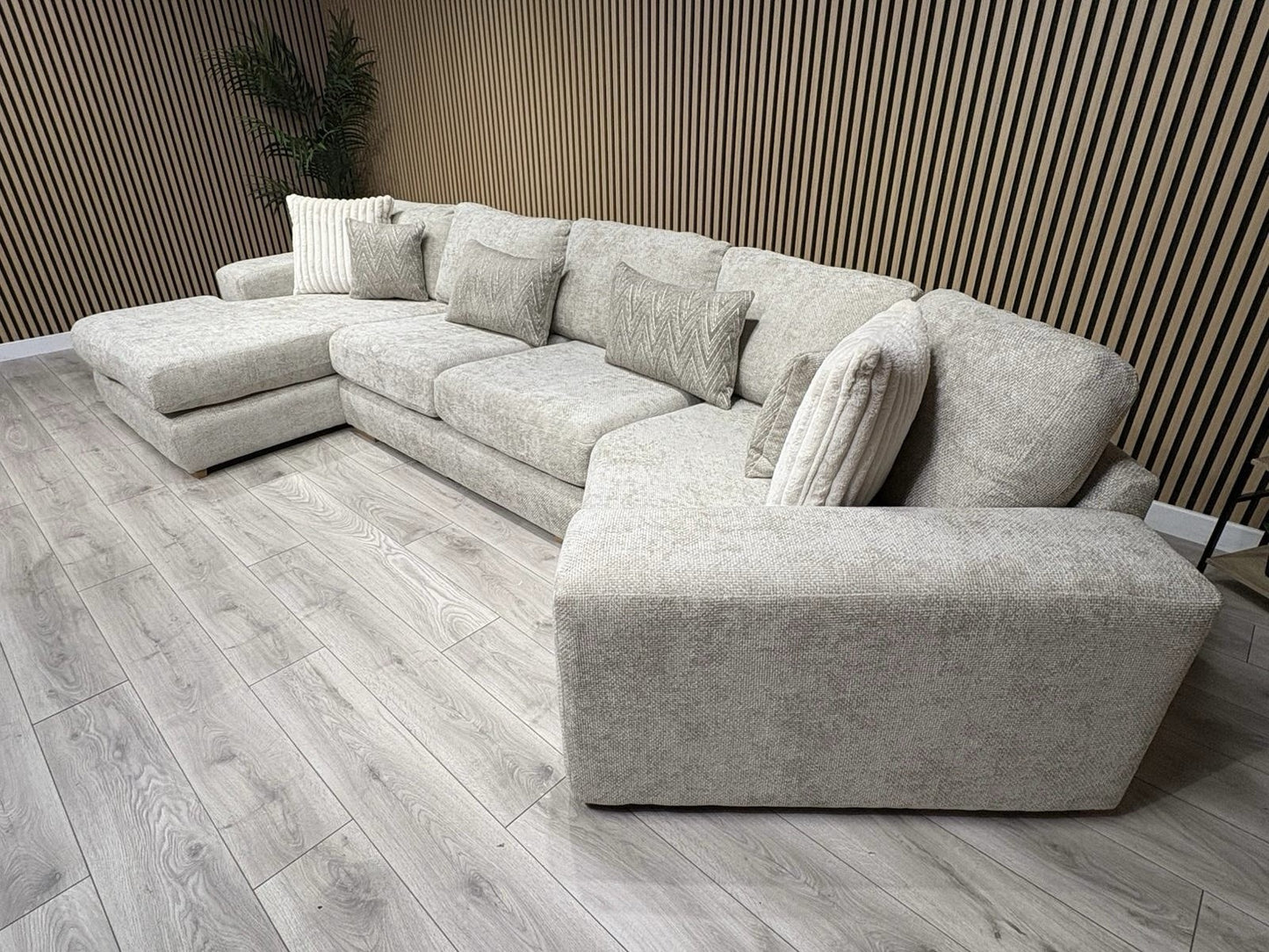 DFS Sample - Pandora LHF Large Chaise Corner Sofa - RRP: £3495