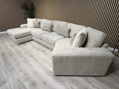 DFS Sample - Pandora LHF Large Chaise Corner Sofa - RRP: £3495