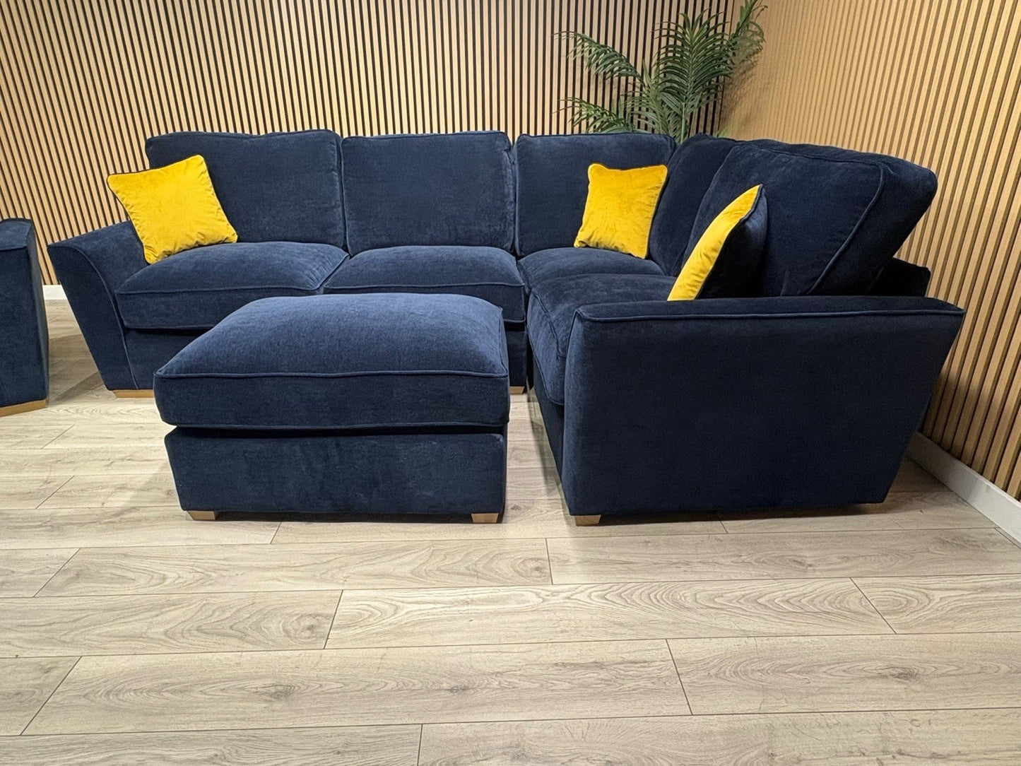 Furniture Village New Legend Corner + Footstool + Love Chair Set