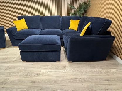 Furniture Village New Legend Corner + Footstool + Love Chair Set
