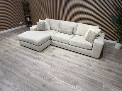 DFS Sample Pandora LHF Large 3 Seater Chaise Sofa - RRP: £3295