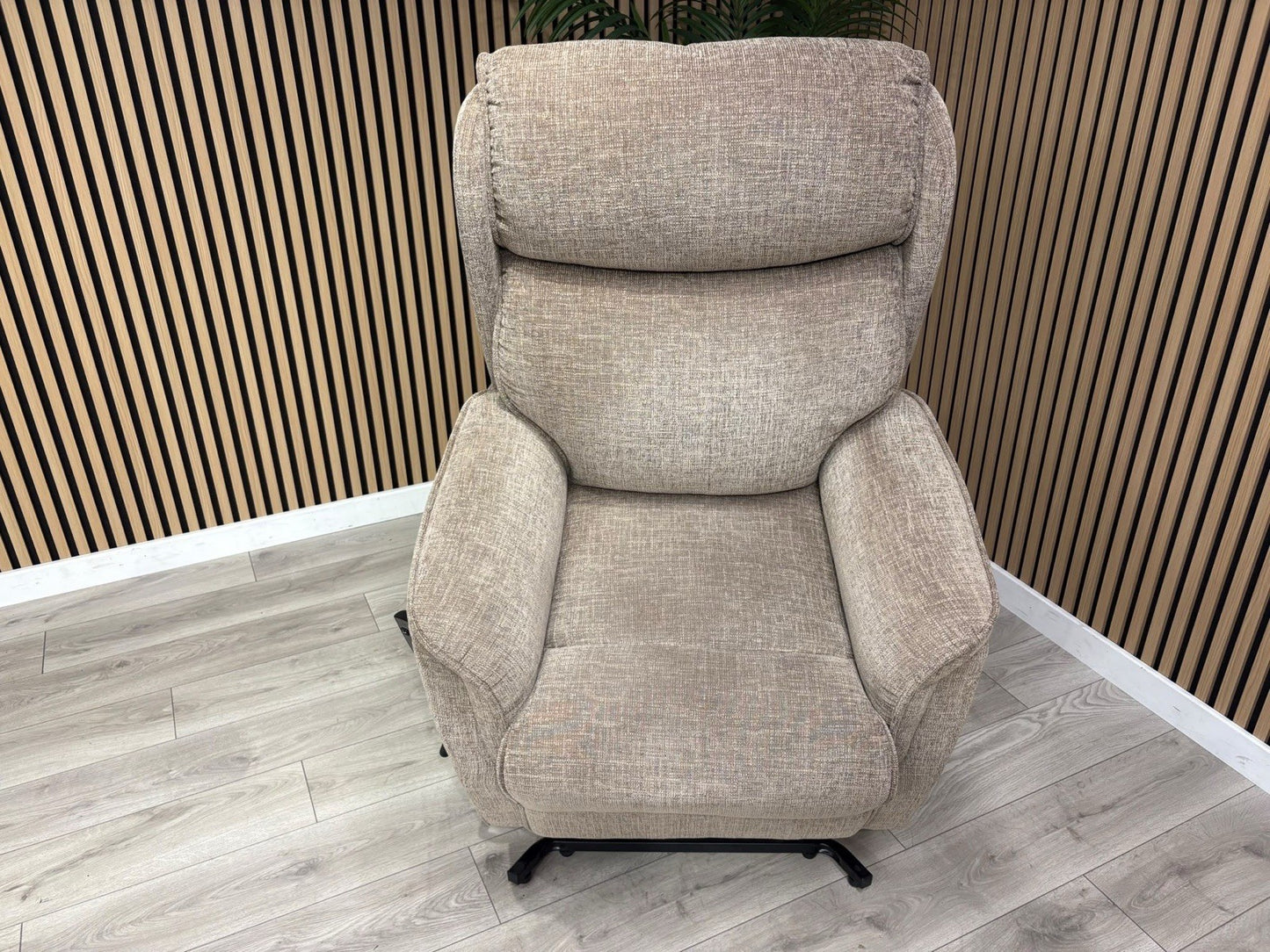 Furniture Village Fabric Rise & Recline Armchair, Mocha RRP £1499