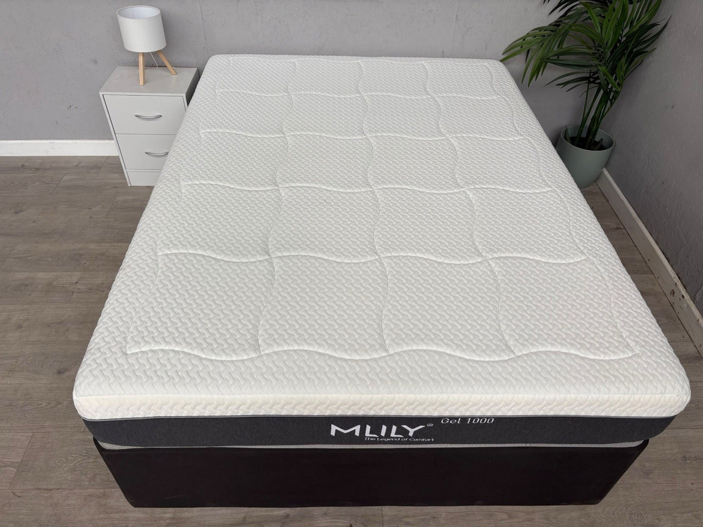MLILY Gel 1000 Memory Pocket 5ft Kingsize Mattress - RRP £699