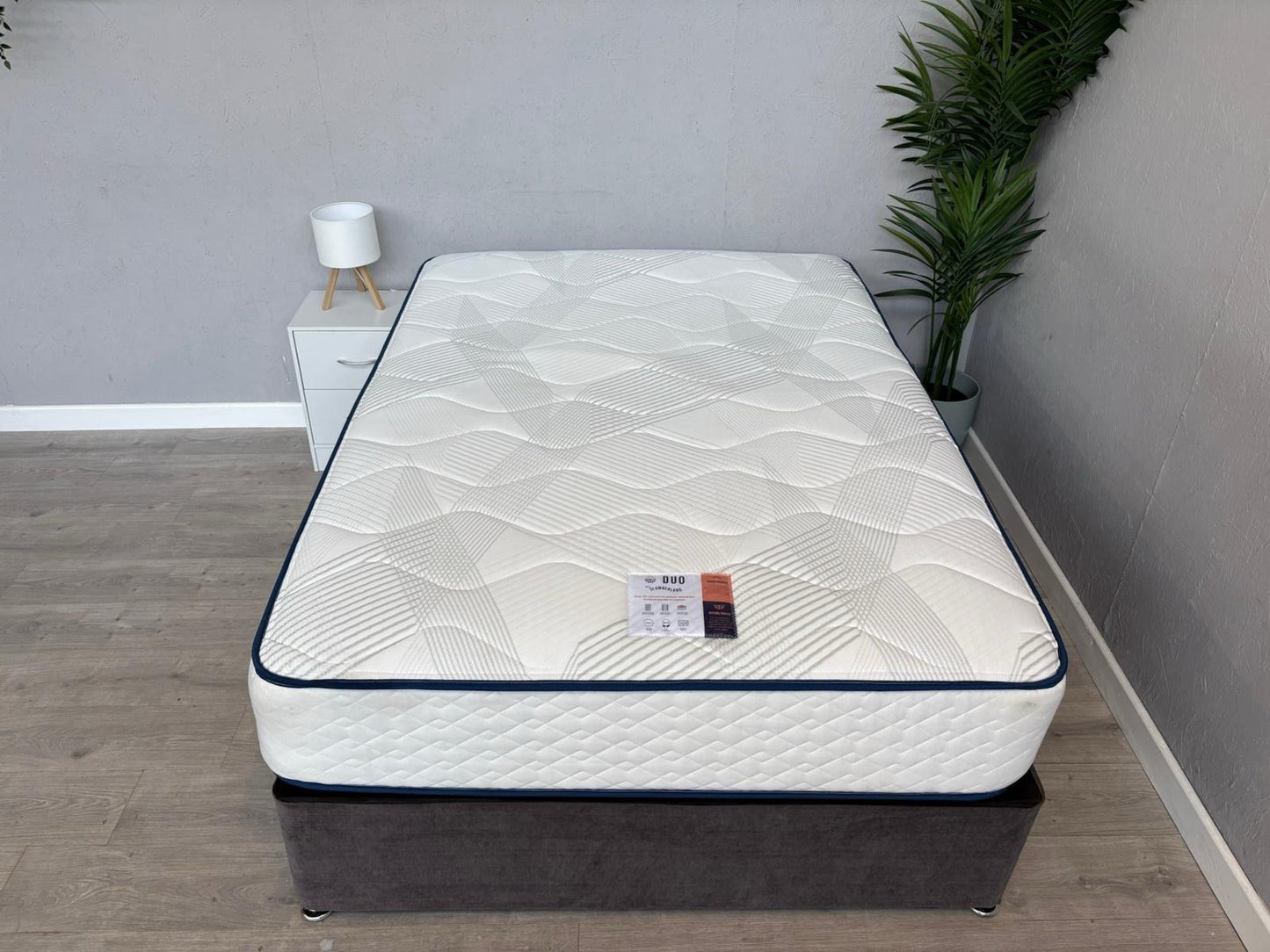 Slumberland Duo 2200 Pocket 2-in-1 4ft 6 Double Mattress, Medium - RRP £1,099
