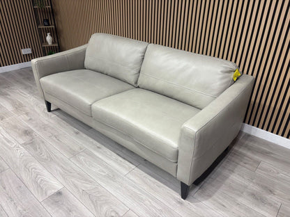John Lewis BAILEY Style 3 Seater Leather Sofa RRP £2395