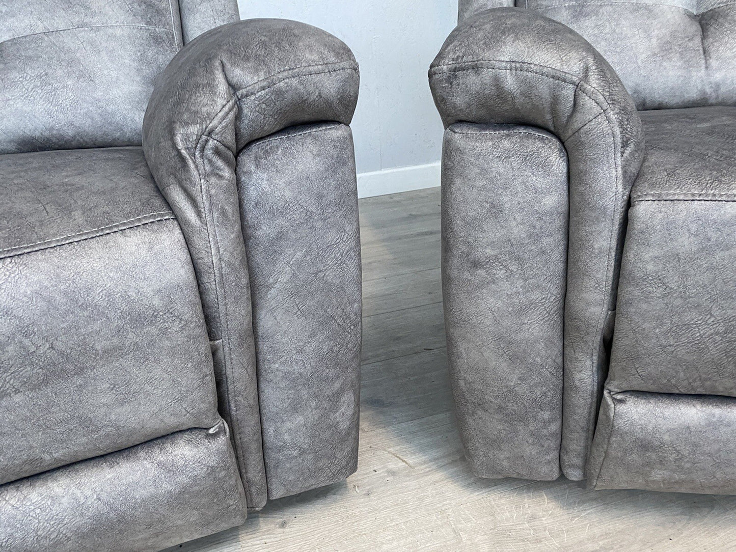 DFS - CASIMIR Style Fabric 2 Seater Sofa + 2 x Armchairs, Recliners - RRP £2,297
