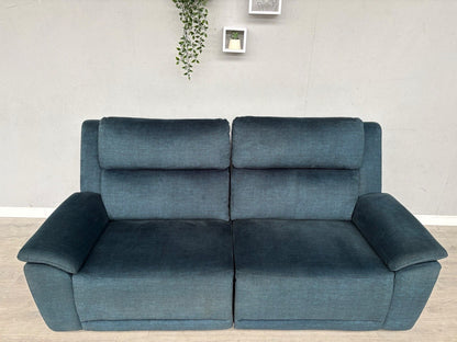 Furniture Village UTAH Fabric 3 Seater Power Recliner, Lumbar Sofa - RRP £1,995