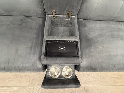 SCS Belford 1 Corner 3 Power Recliner Sofa with Media Console - RRP £2599