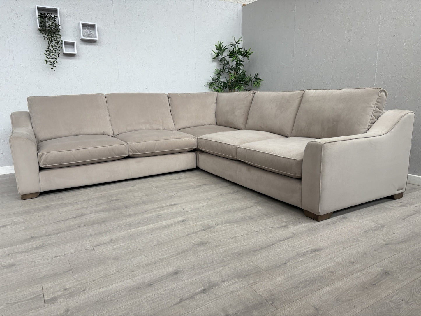 Furniture Village - The Lounge Co. ISOBEL Large Fabric Corner Sofa - RRP £4,845